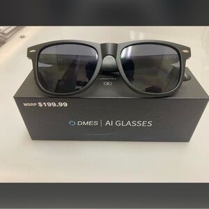 MSRP $199.99 Black DMES Al Glasses A01-C Al Translation Smart Sunglasses sealed